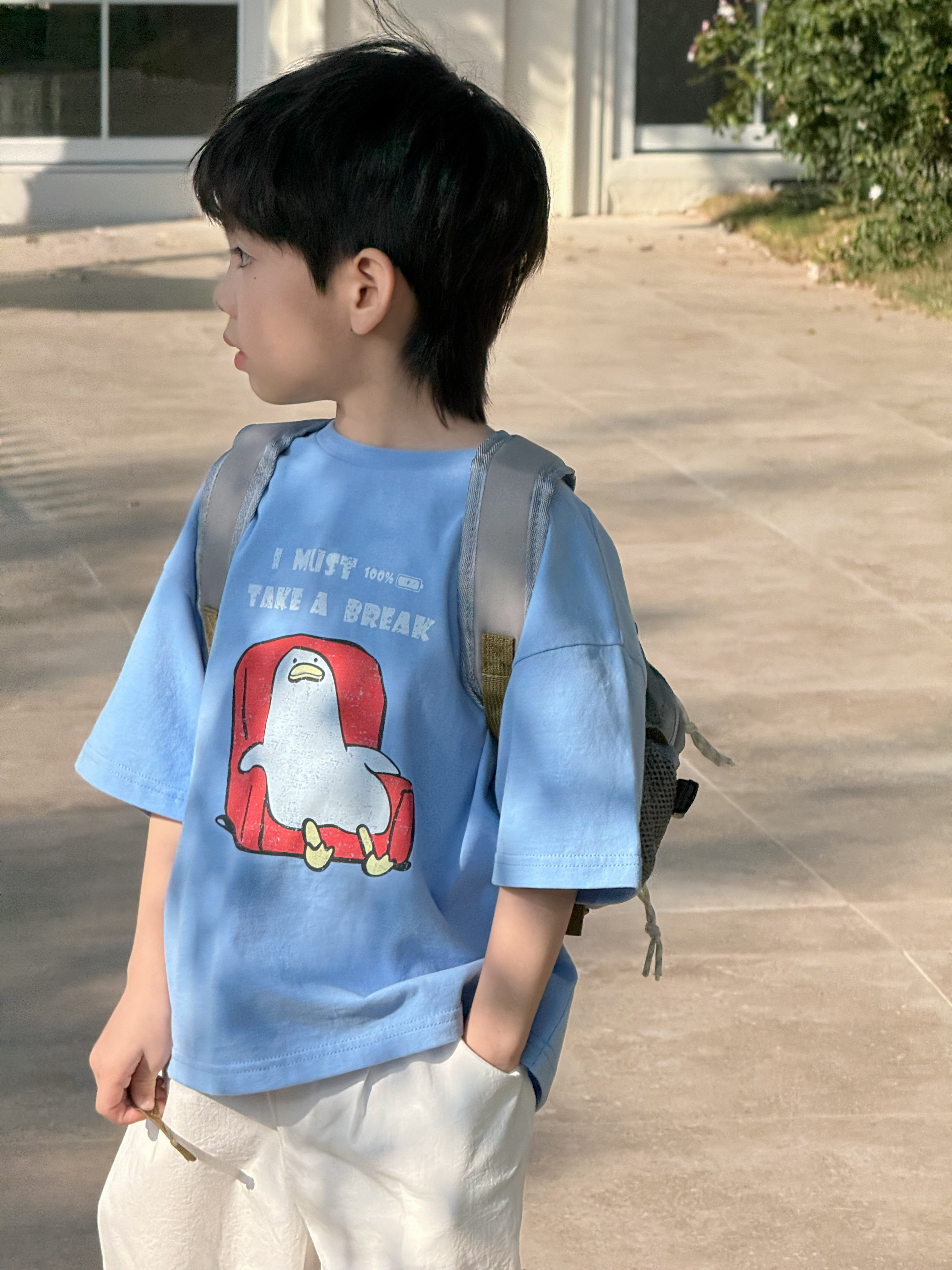 Irene's Closet 컬러블럭 다용도 미니 레저백 세컨드백 유아 주니어 사계절