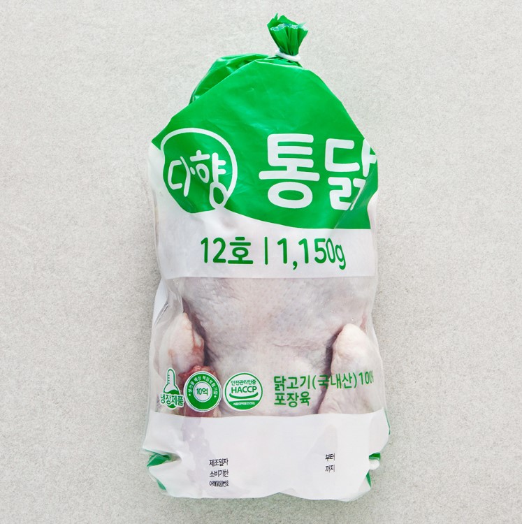 다향 국내산 냉장 통닭 생닭 12호 - 상품 이미지