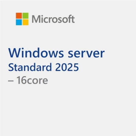 마이크로소프트 마이크로소프트 Windows Server 2025 Standard 16core (기업용/CSP라이선스/영구버전)