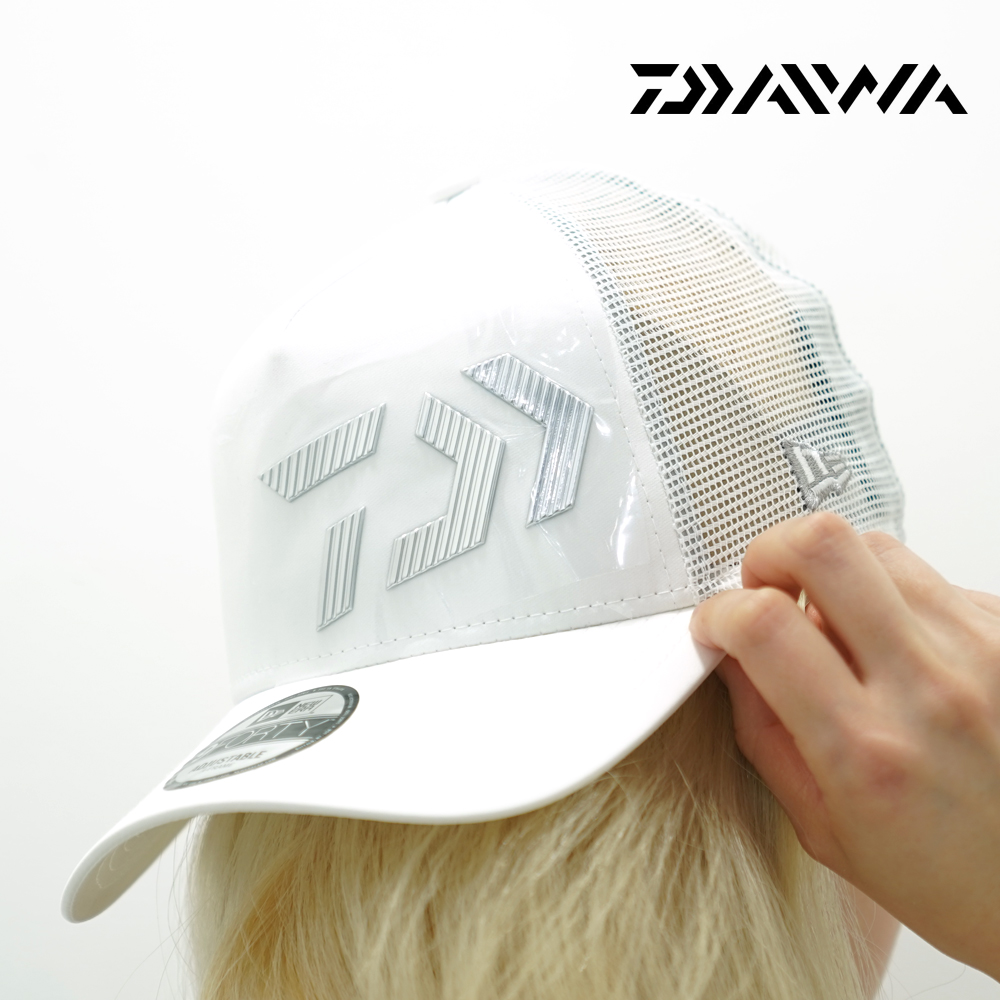 다이와 메쉬캡 볼캡 DC-5523NK 낚시모자 뉴에라 콜라보 화이트 (400391)
