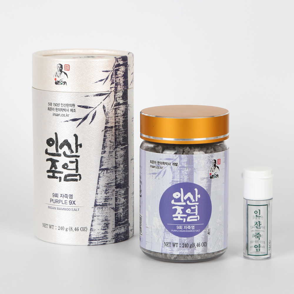 인산 9회 자죽염 고체[240g 2개] 선물세트 - 상세 이미지 4