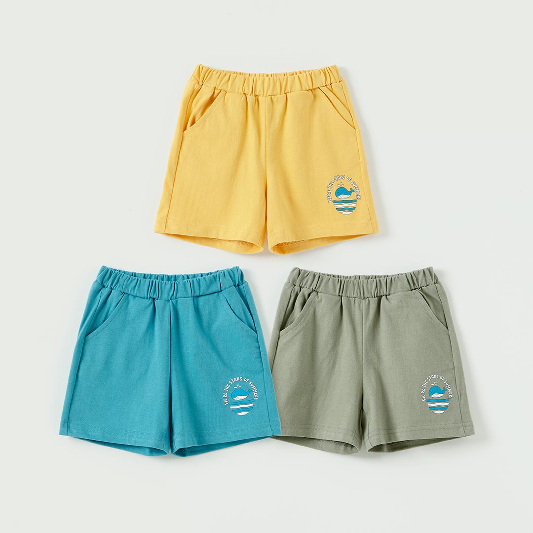 오즈키즈 유아 반바지 키즈 남아 바지 팬츠 아기 썸머웨일 - 상품 이미지