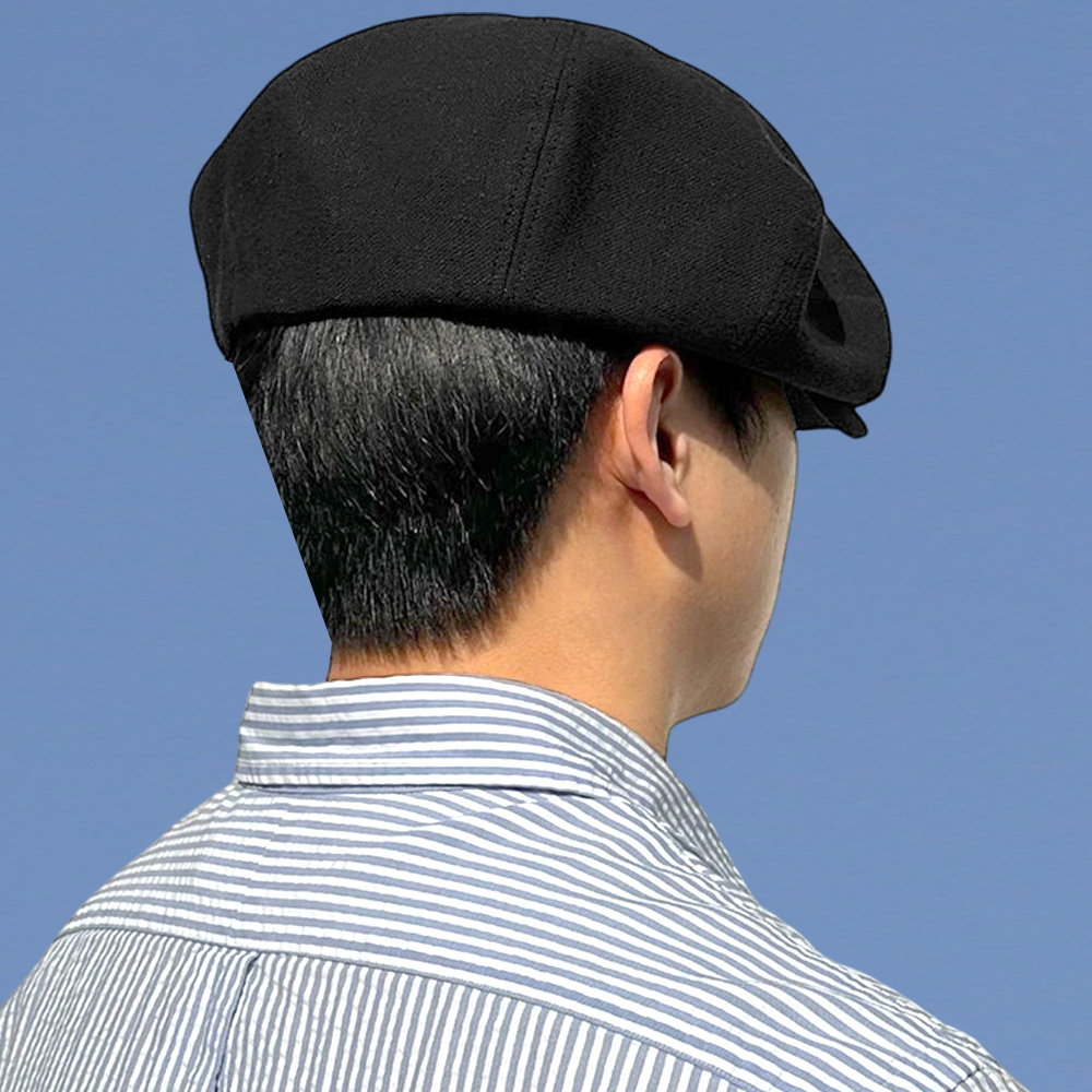 61cm 빅사이즈 린넨 뉴스보이캡 빵모자 대두 남자 여자 여름 팔각모 마도로스 베레모 - 상세 이미지 4