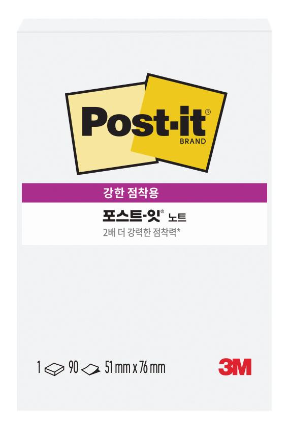 3M 포스트잇 강한점착용 SSN656 90매 이미지 8