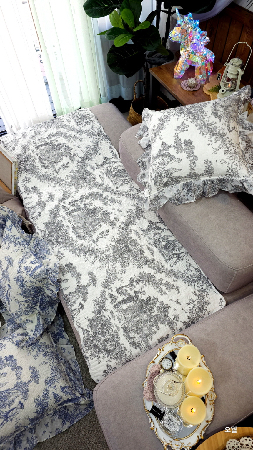 뜨왈쇼파패드 4인용 3인용 돌쇼파패드 매트 소파커버제작 명화