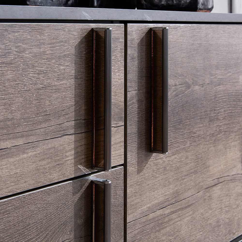 장인가구 노바 쇼콜라 2400 높은 거실장