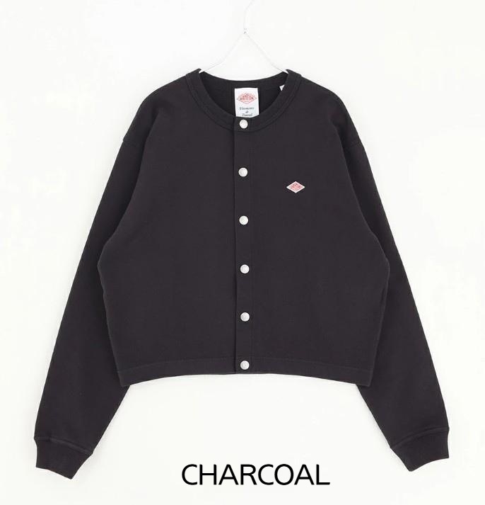 단톤 여성 도트 버튼 크루넥 가디건 25SS DT-C0405CID TOP GREY - 상세 이미지 2