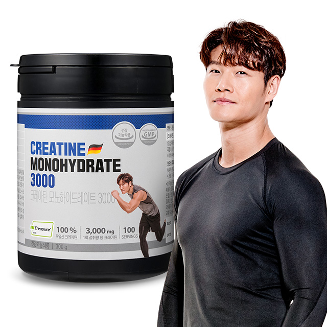 칼로바이 크레아틴 모노하이드레이트 3000mg 김종국 헬스 부스터 300g 100회분 - 상품 이미지