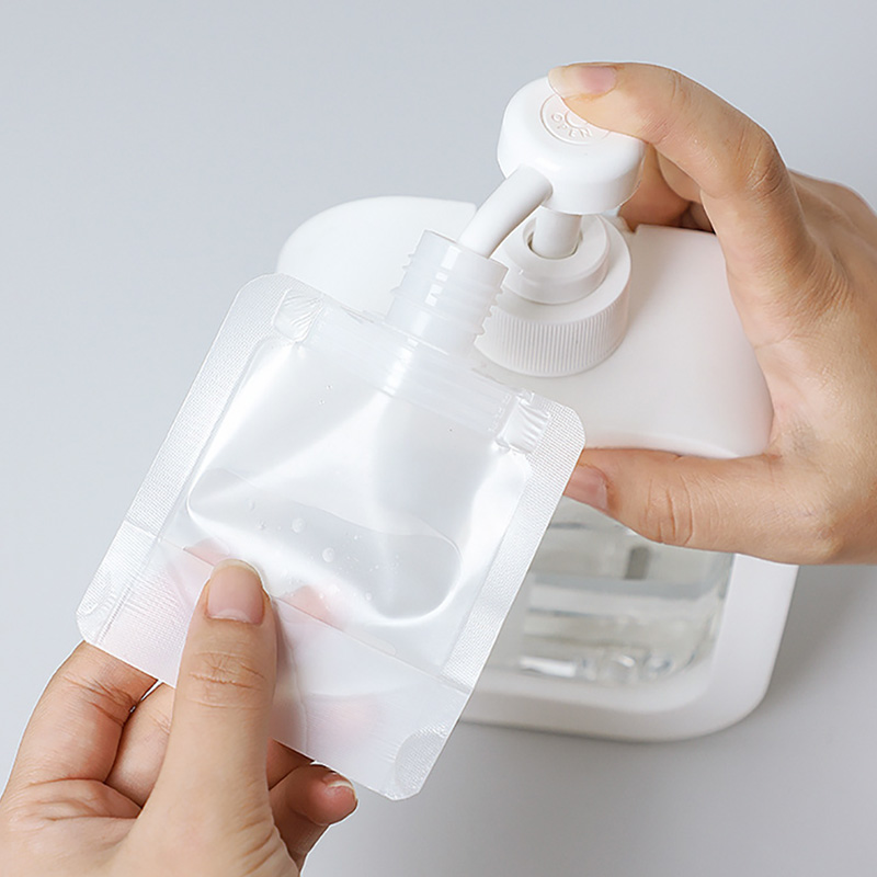 여행 공병 리필 파우치 튜브 용기 샴푸 소분 샘플 에센스 공병 반투명 30ml, 1개 - 상품 이미지