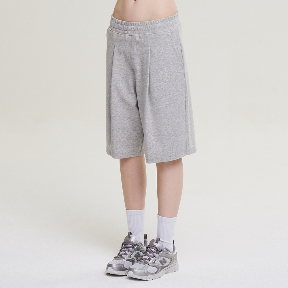 [슈퍼특가] 여성 남자 원턱 오버핏 버뮤다 팬츠 트레이닝바지 짐웨어 쇼츠 운동복 밴딩 반바지