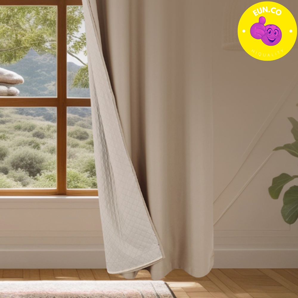 누빔 중문커튼 온도상승 중문가림막 커텐