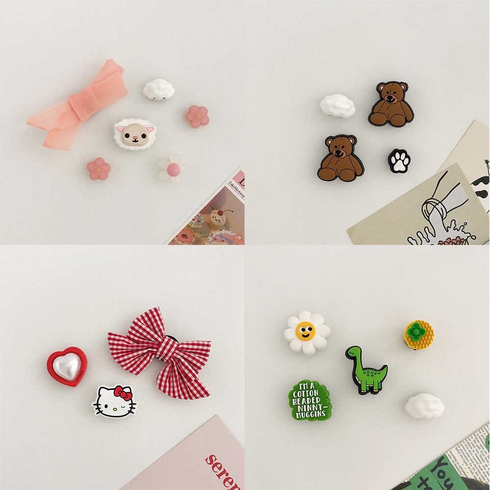 크록스 지비츠 클로그 단품 파츠 스토니 호환 세트 모음