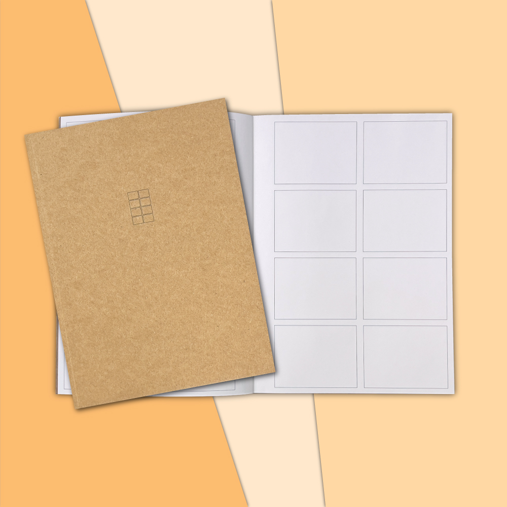 8컷 콘티노트 만화 인스타툰 그리기 스토리보드 놀이 웹툰 아이디어 이모티콘 작가님 B5 제품 이미지