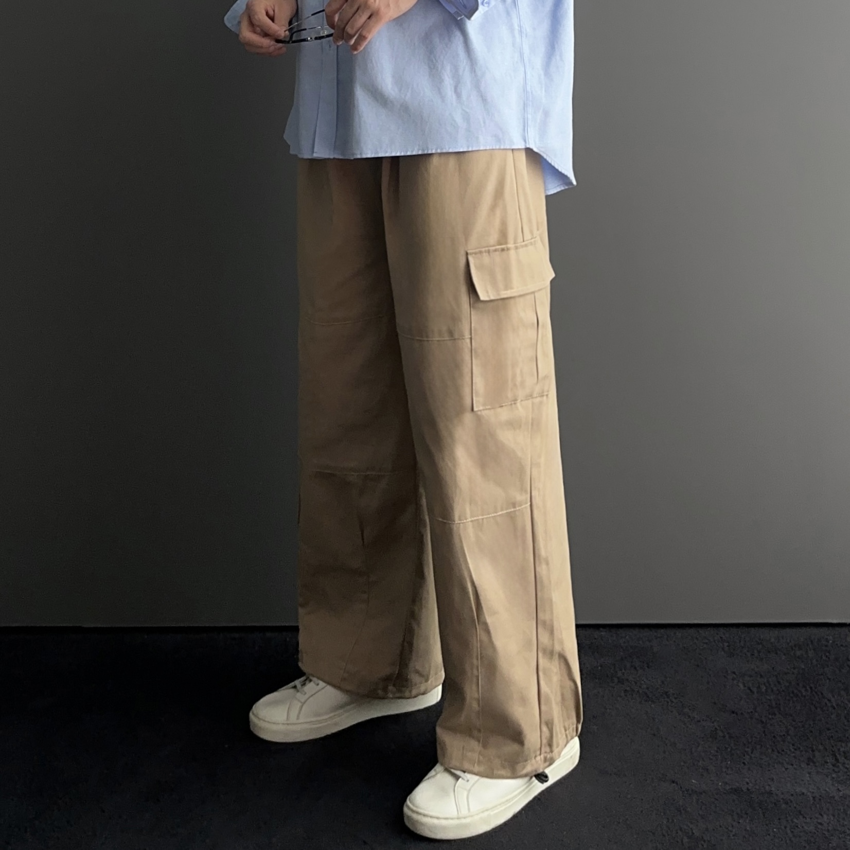 퍼티그팬츠 워크팬츠 건빵바지 - 상세 이미지 4