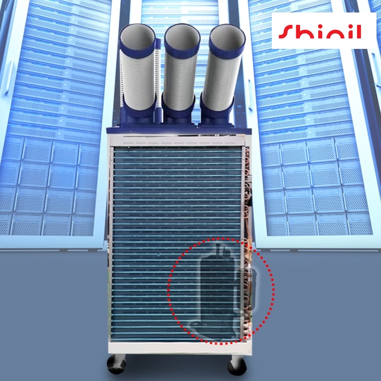 신일 대용량 냉풍기 산업용 냉각기 공장 냉풍기 공장용 냉풍기 3구