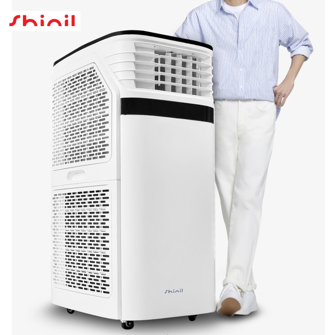 신일 실외기 없는 에어컨 일체형 에어컨 업소형 냉방기 창고 에어컨