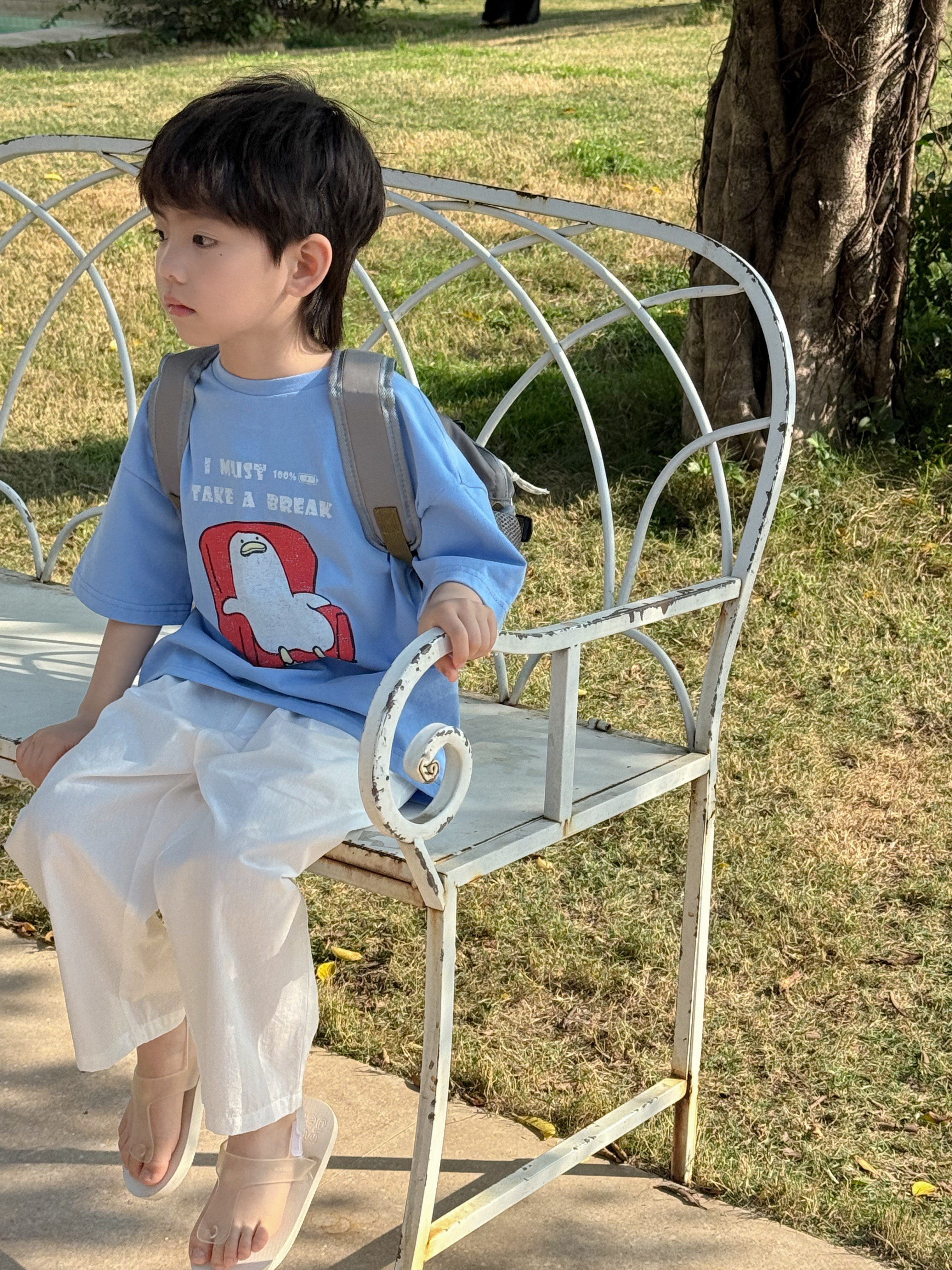 Irene's Closet 컬러블럭 다용도 미니 레저백 세컨드백 유아 주니어 사계절