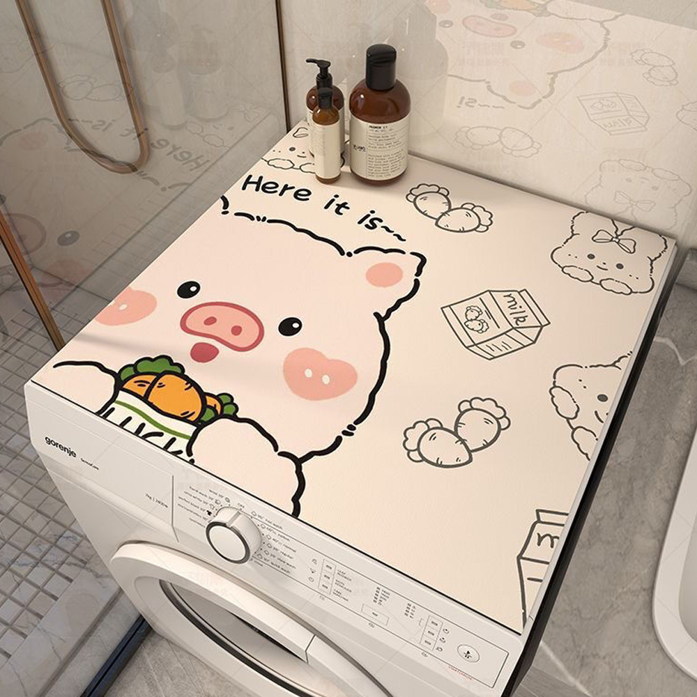 규조토 세탁기덮개 방수 커버 전자레인지 냉장고 매트