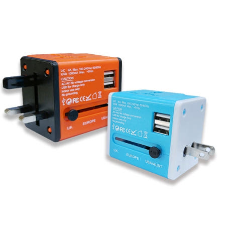 인터아이넷 아이넷 JY-159 해외여행용 멀티아답터 2포트/충전기