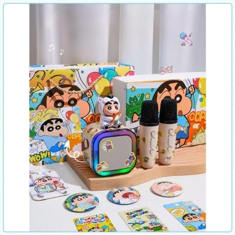 블루투스 스피커 마이크 세트 무선 노래방 감성 굿즈