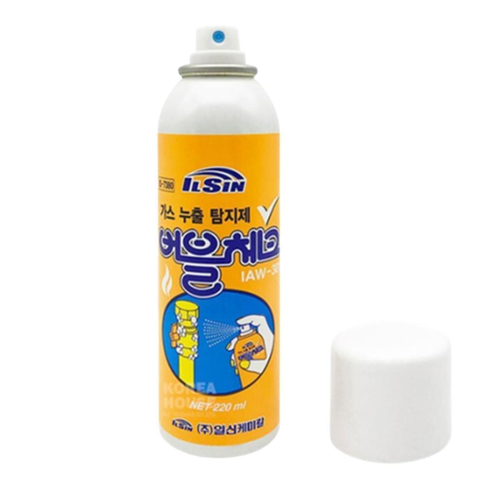 소화성 가스탐지 에어졸 스프레이 가스 누출 거품 디텍터 뿌리는 새는곳 점검제