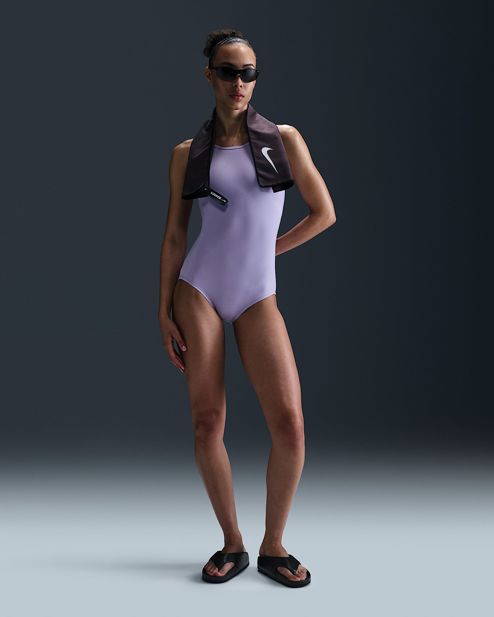 나이키 Solid U-Back Low Leg One Piece - 상세 이미지 5