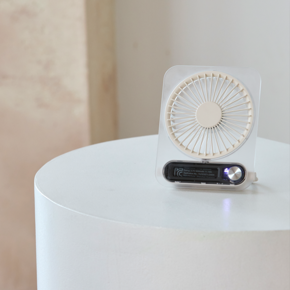 [중고] [S급리퍼] 르젠 BLDC 데스크테리어 무선 탁상용 선풍기 플랫팬 LZF-BBG25 이미지 2