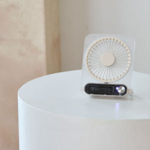 [중고] [S급리퍼] 르젠 BLDC 데스크테리어 무선 탁상용 선풍기 플랫... 개봉기 | 실사용 후기 - 상품 이미지 2