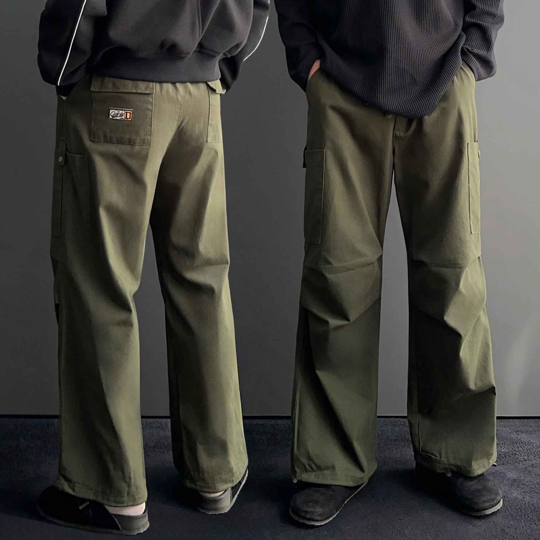 퍼티그팬츠 파라슈트팬츠 워크팬츠 건빵바지 - 상품 이미지