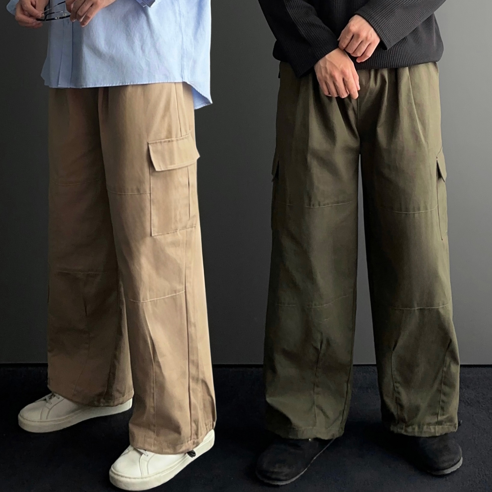 퍼티그팬츠 워크팬츠 건빵바지 - 상품 이미지