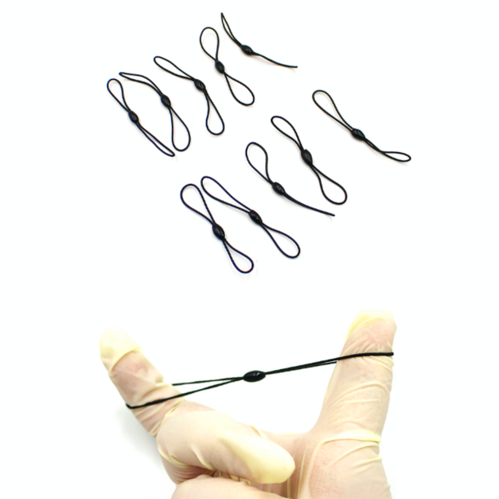 8자고무줄10개입 핸드폰스트랩고리 열쇠줄명찰줄 연결용액세서리고무링