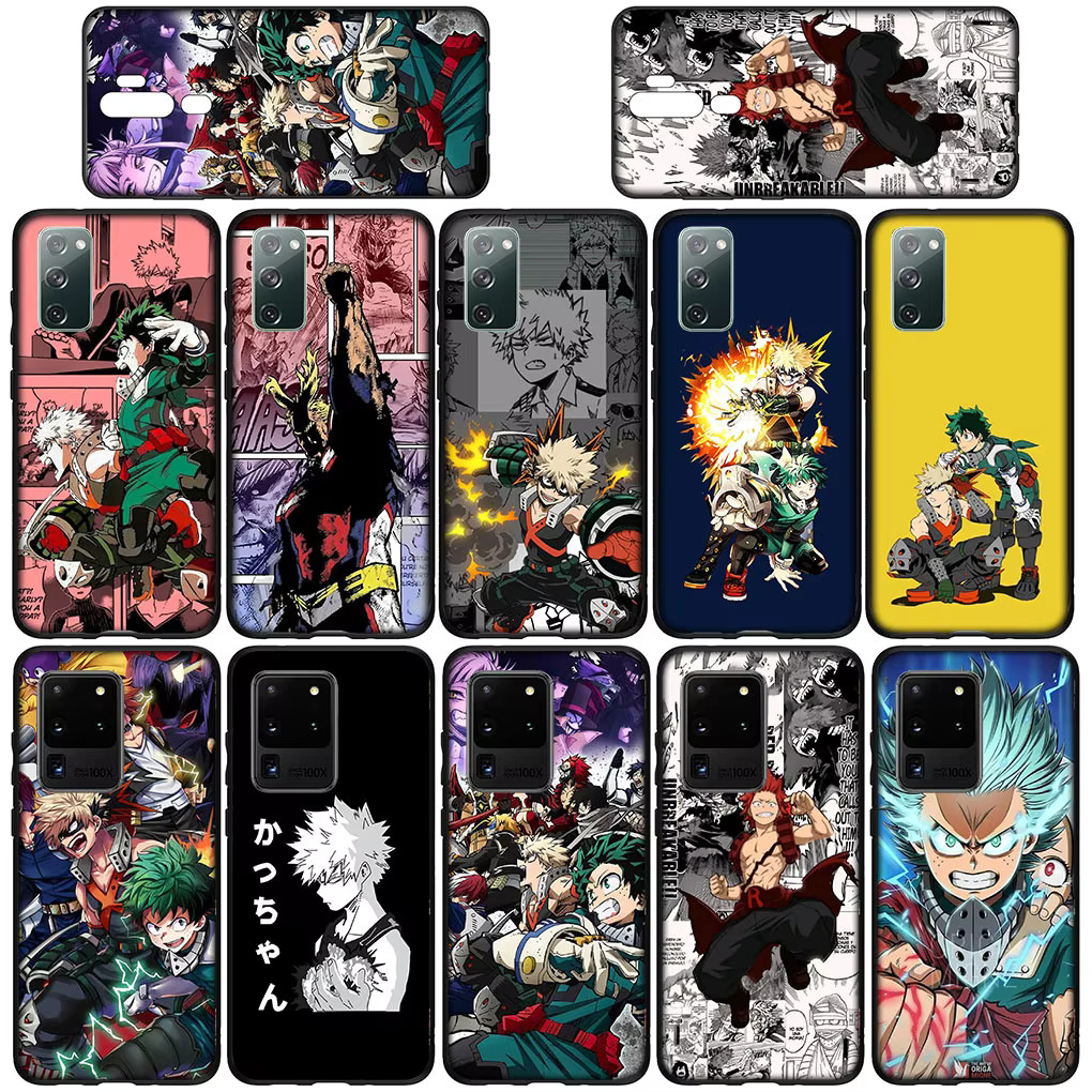 나의 히어로 아카데미아 바쿠고 미도리야 갤럭시 s25 s24 s23 fe 케이스 굿즈 My Hero Academia Deku Bakugou todoroki 커버 전화... 