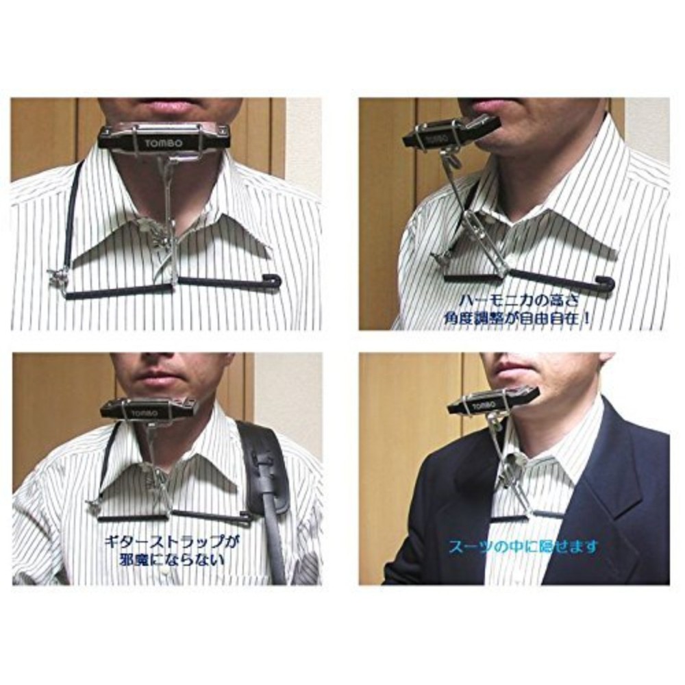 박창근 사용 수제 하모니카 홀더 10홀 전용 오른손잡이용 일본제 이미지 6