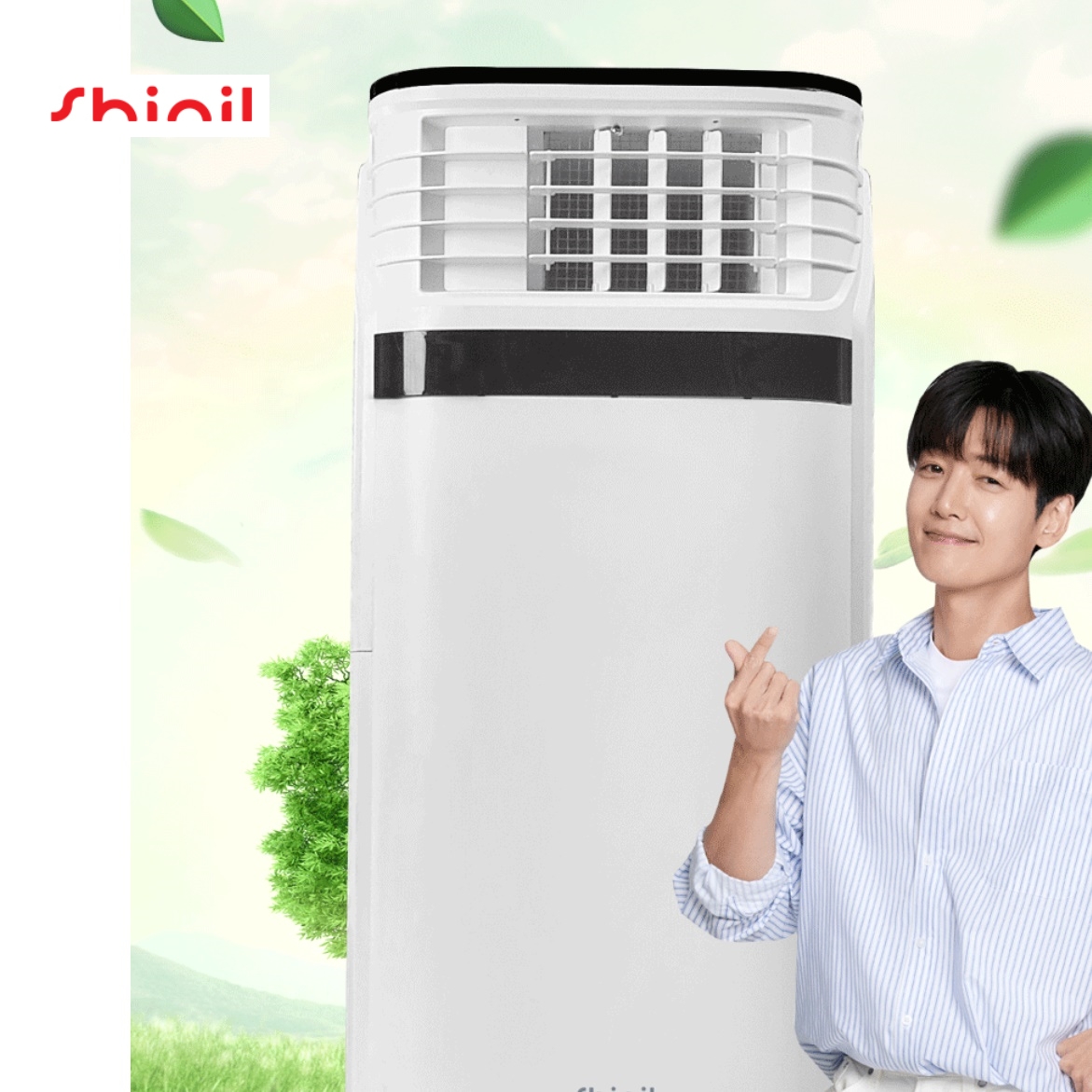 신일 무설치 에어컨 이동형 주방 에어컨 실외기 필요없는 에어컨