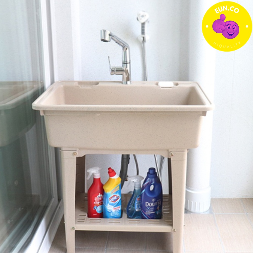 보조 세면대 간이 싱크대 베란다 걸레 손세탁 청소용