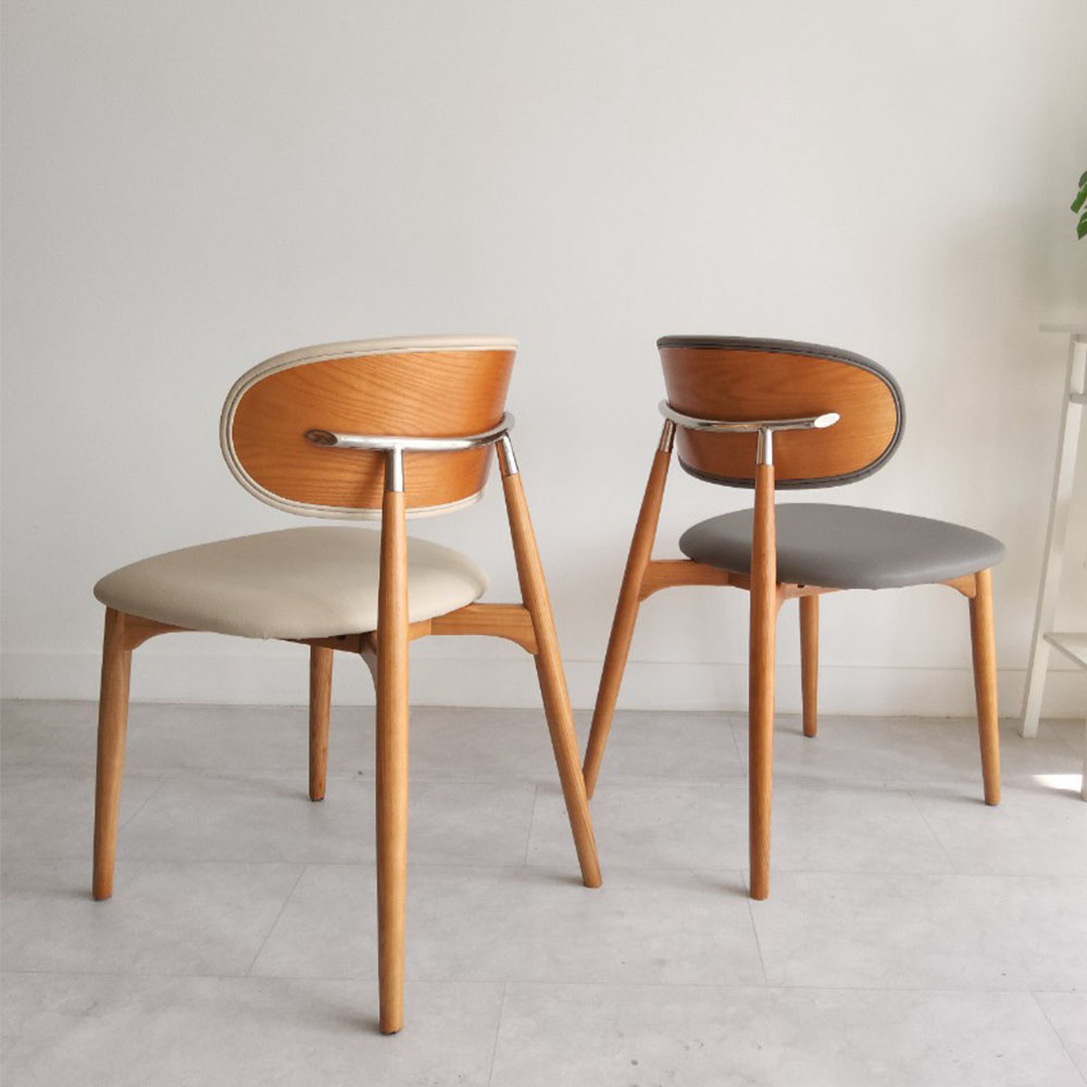 식탁연구소 칼리 식탁의자 애쉬 원목 인테리어 카페의자