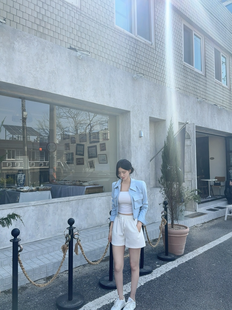 [기본템] 핀디 와이드 트레이닝 코튼 숏팬츠 강추 하체커버 편안한 꾸안꾸 데일리 숏팬츠 상세 이미지 14