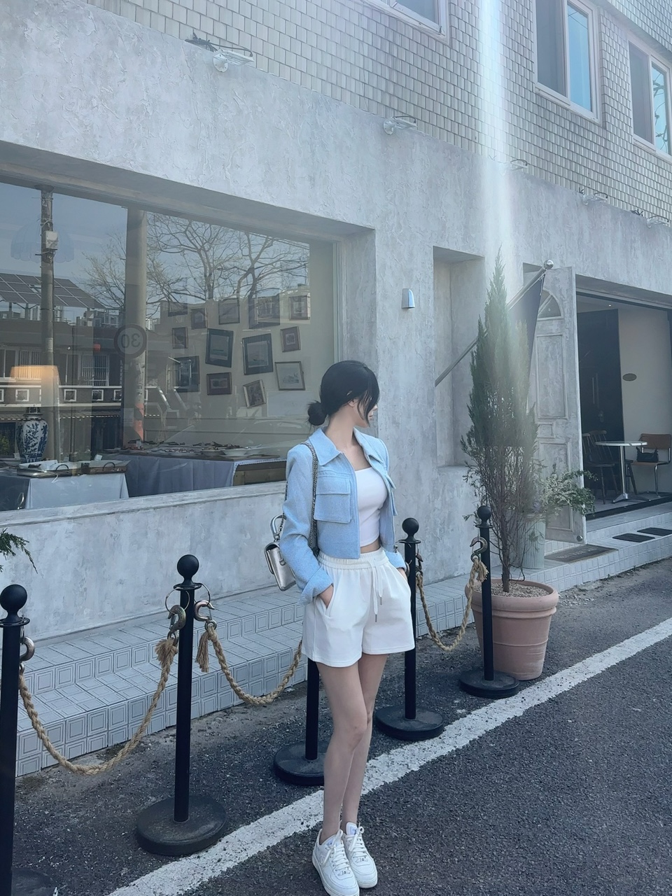 [기본템] 핀디 와이드 트레이닝 코튼 숏팬츠 강추 하체커버 편안한 꾸안꾸 데일리 숏팬츠 상세 이미지 15