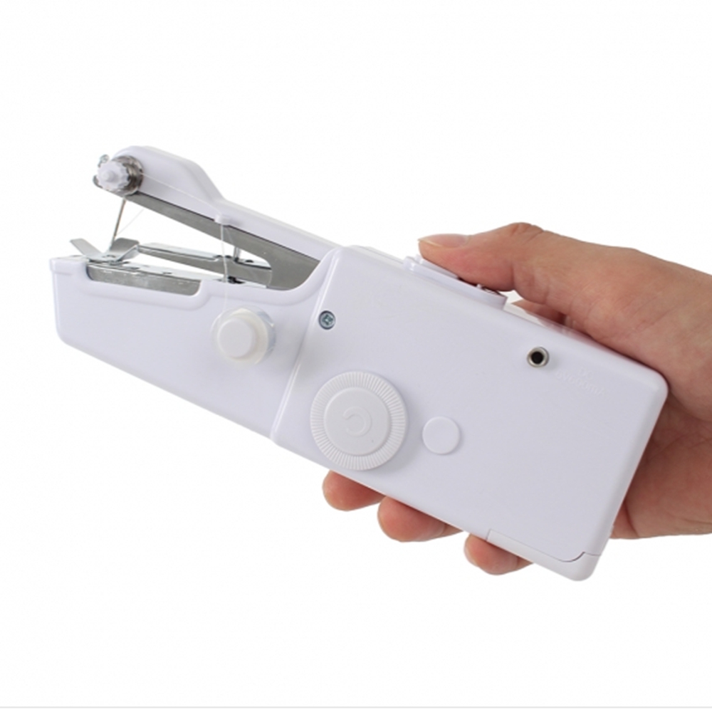 휴대용 손재봉틀 미니 핸드미싱기 자동 셀프수선 드륵이