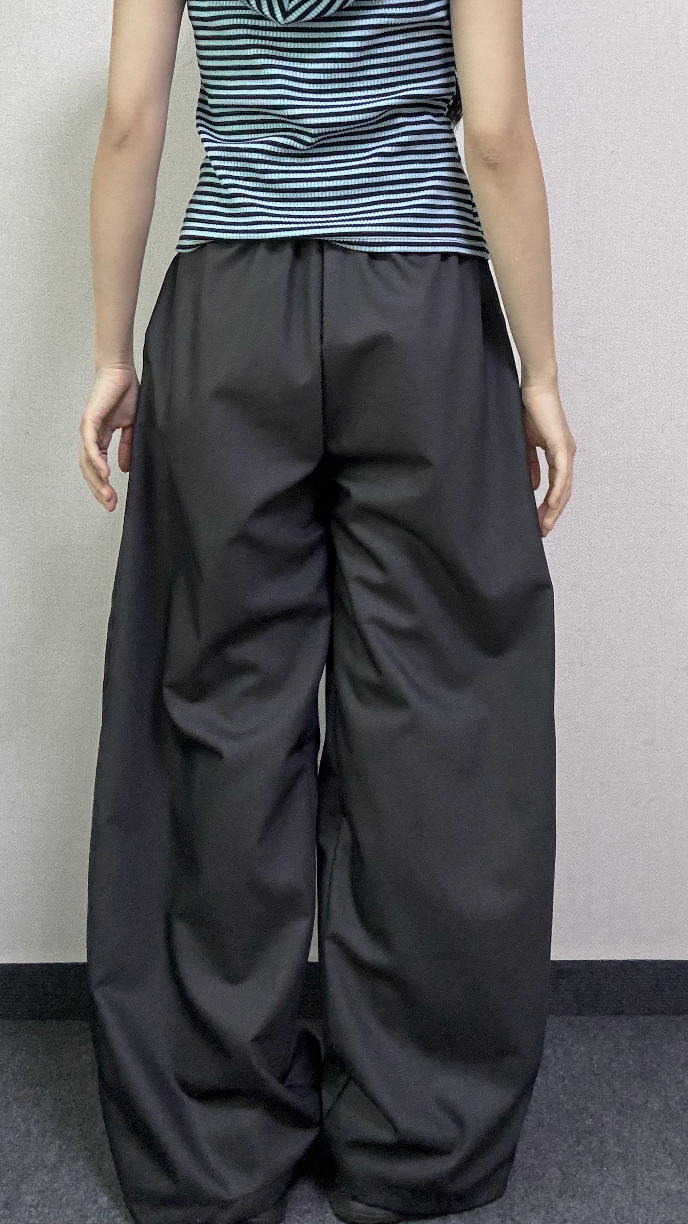 컴포 텐셀 핀턱 밴딩 슬랙스 [3Color] - 상세 이미지 3