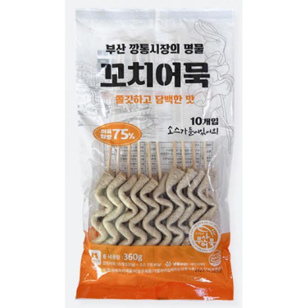 부산 깡통시장 꼬치어묵 30개입 (360g) : 버터포티에