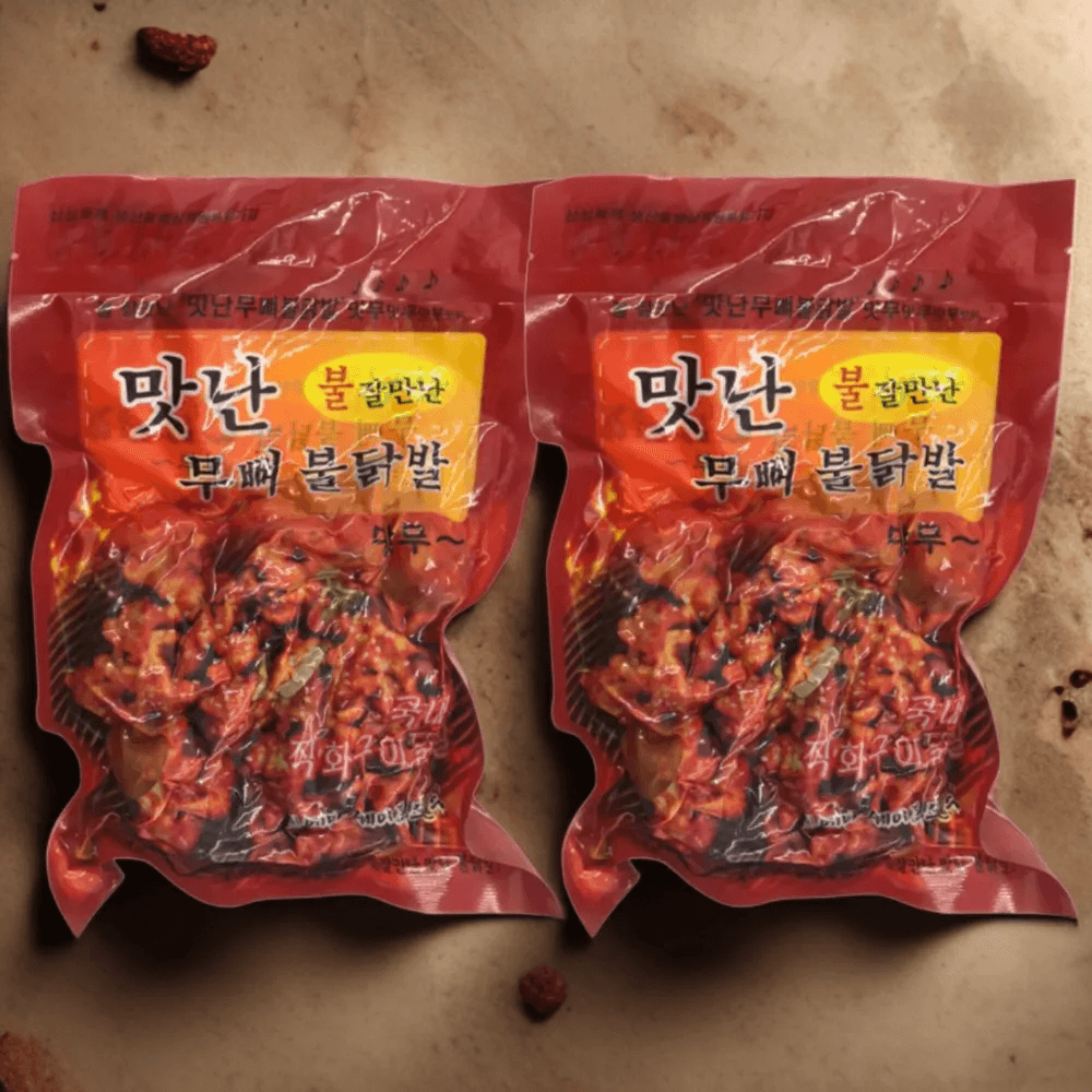 닭발편육 맛난 무뼈불닭발 250g 2개 : 슈기슈기