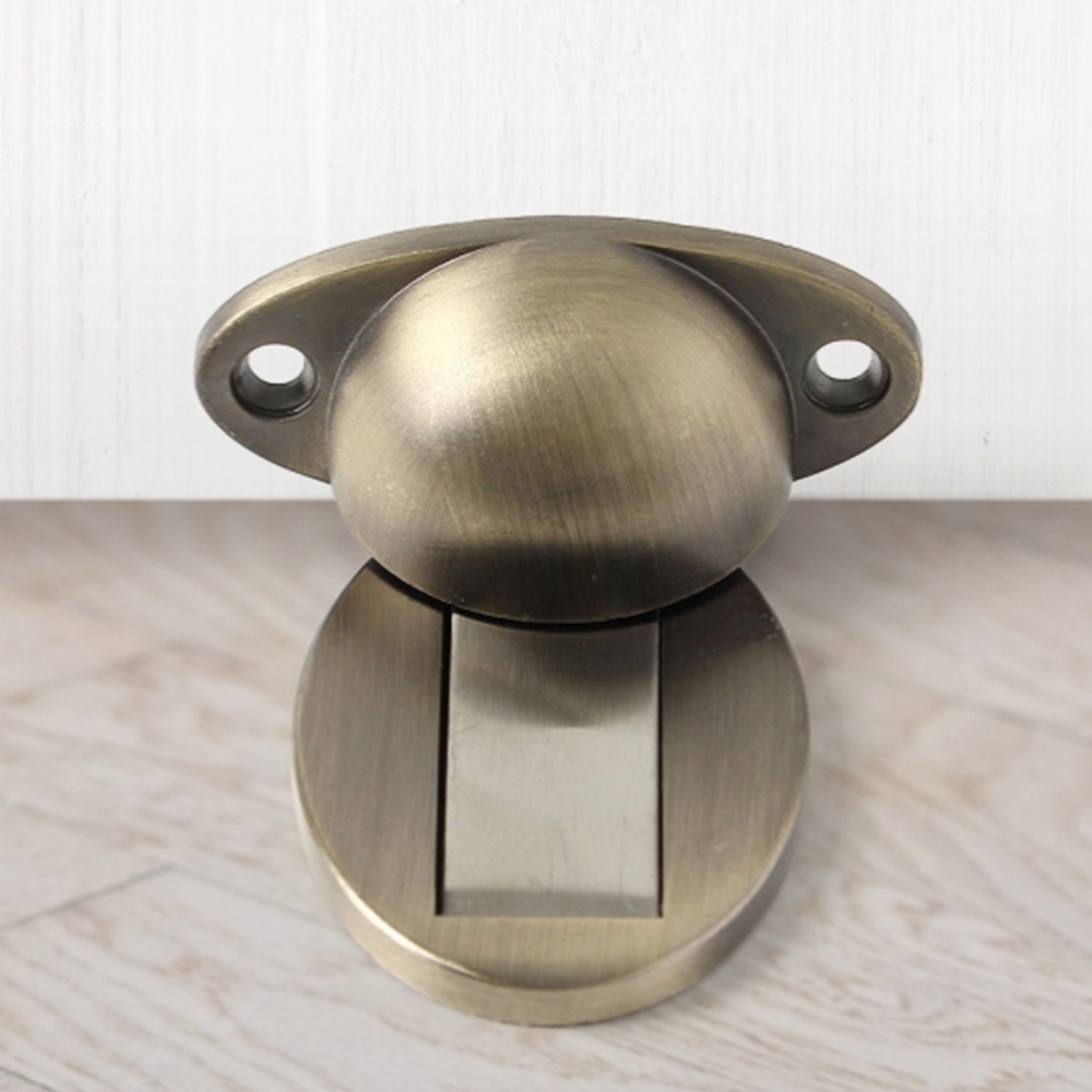 반원형 방문 도어스토퍼 문쾅방지 바닥 자석 도어스토퍼