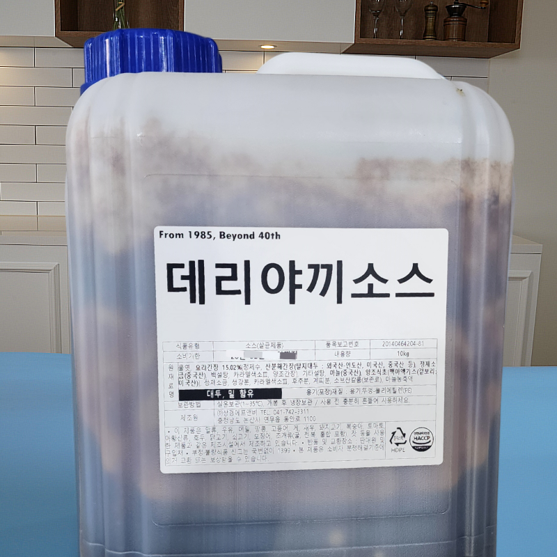 상경식품 짭쪼름한 데리야끼소스 10KG 마늘간장