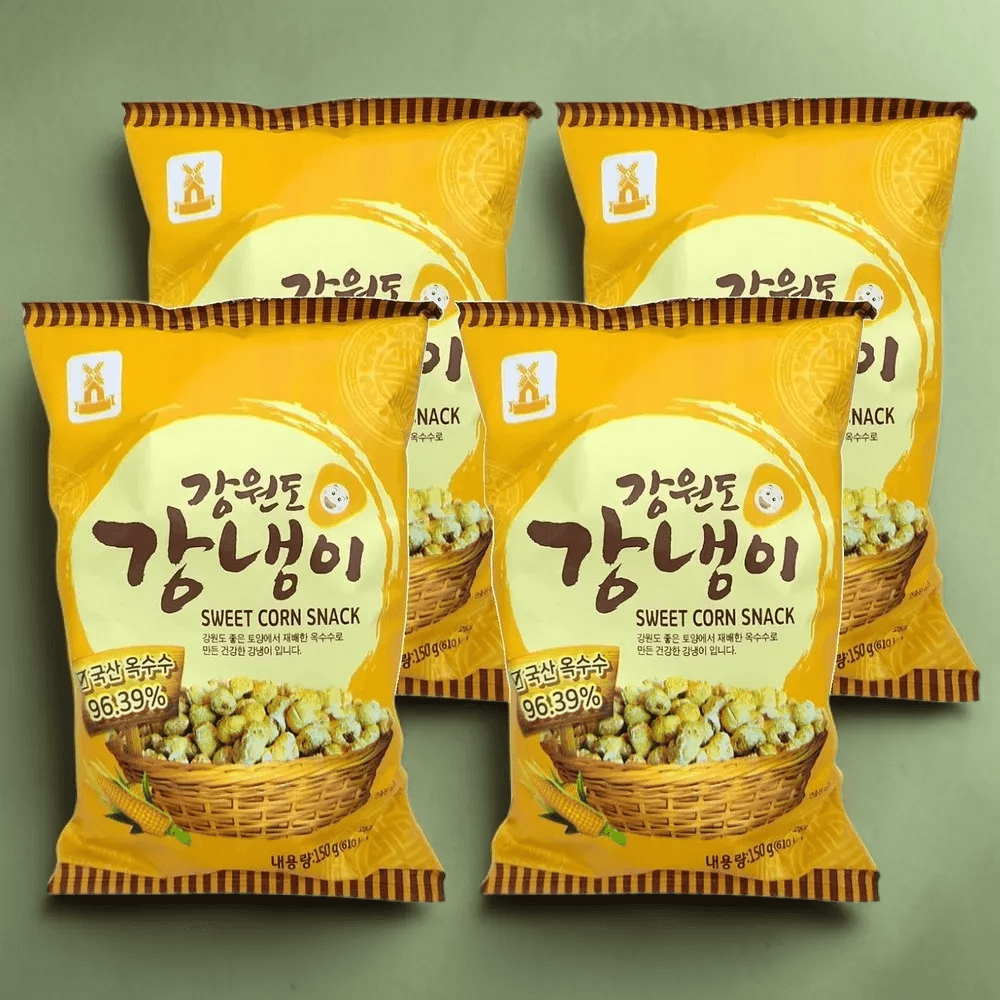 성부식품 강원도 강냉이, 150g, 4개 : 앙쥬마인