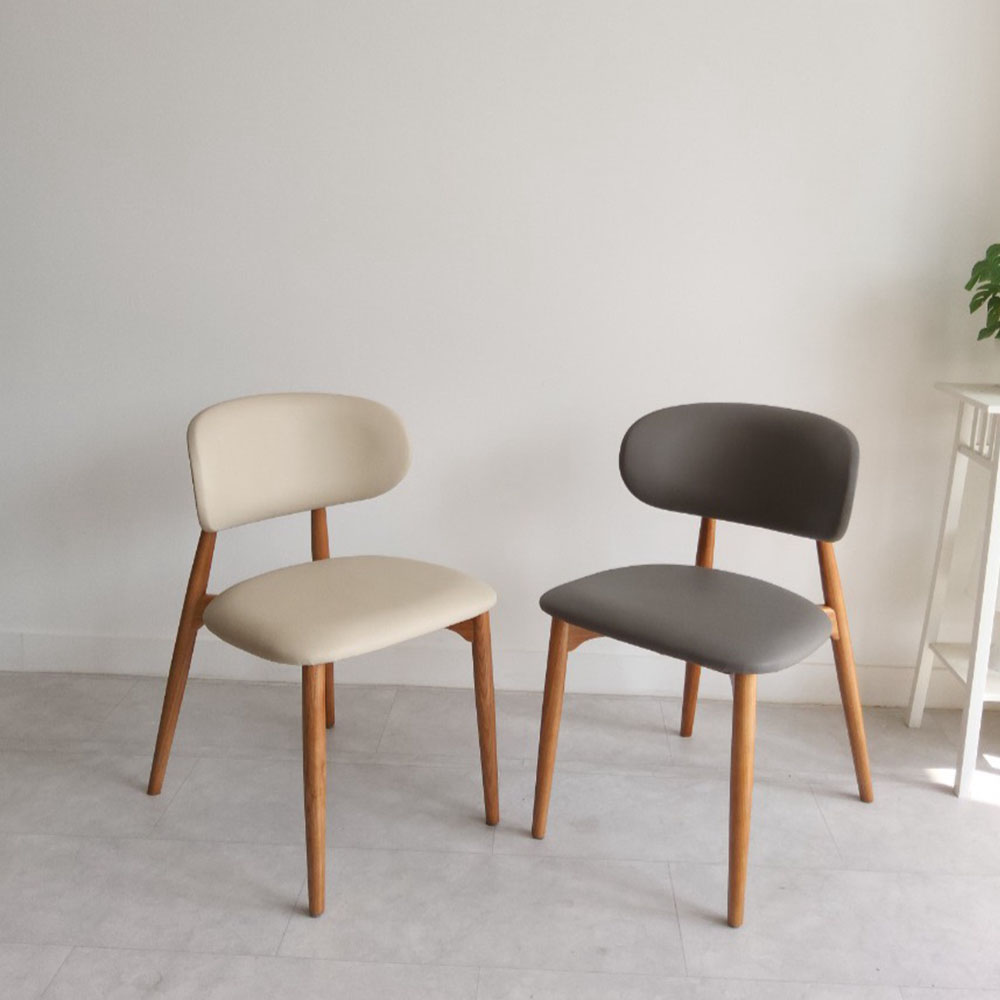 식탁연구소 칼리 식탁의자 애쉬 원목 인테리어 카페의자