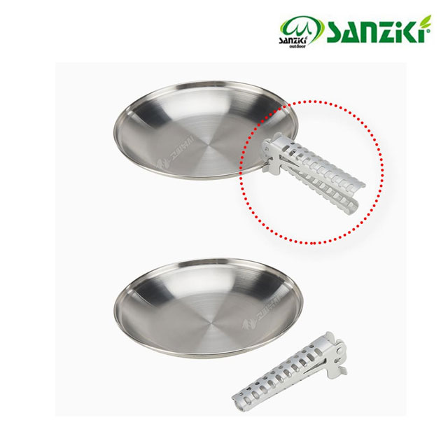 산지기 부티나 스텐 캠핑 코펠 세트 라면 백패킹 식기 1-2인용 냄비 MA-1100
