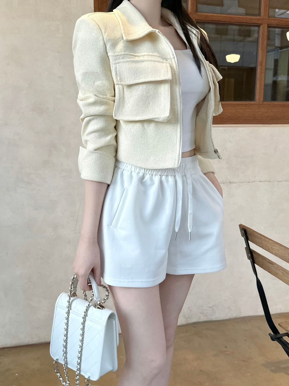 [기본템] 핀디 와이드 트레이닝 코튼 숏팬츠 강추 하체커버 편안한 꾸안꾸 데일리 숏팬츠 상세 이미지 6