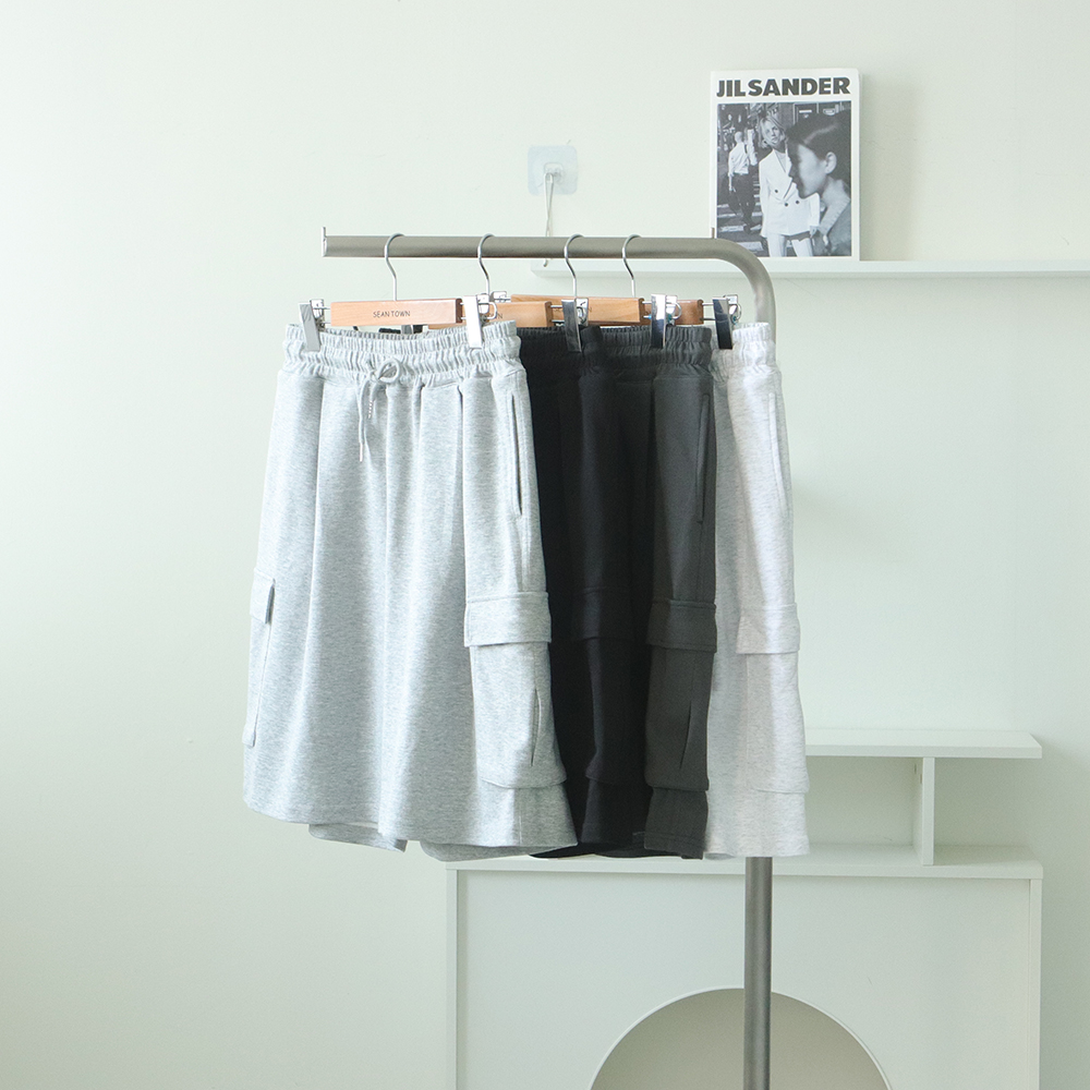 1+1 남자 반바지 버뮤다 팬츠 카고 반바지 - 상품 이미지