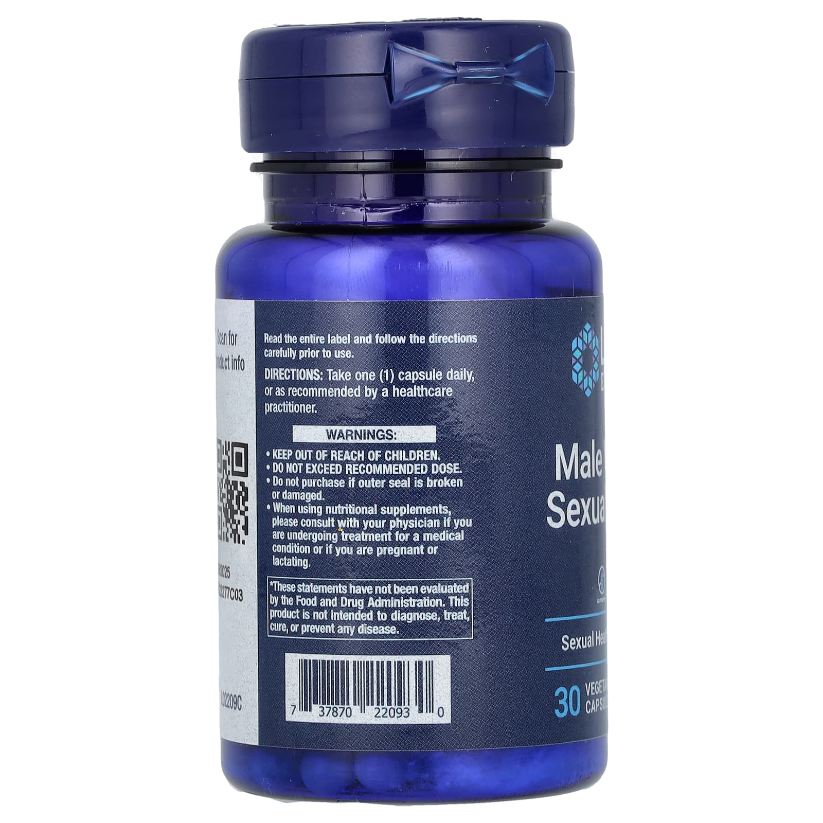 라이프익스텐션 파비플로라 100mg 흑생강 미국직구 배스큘라 섹슈얼 30캡슐, 3개 - 상세 이미지 5